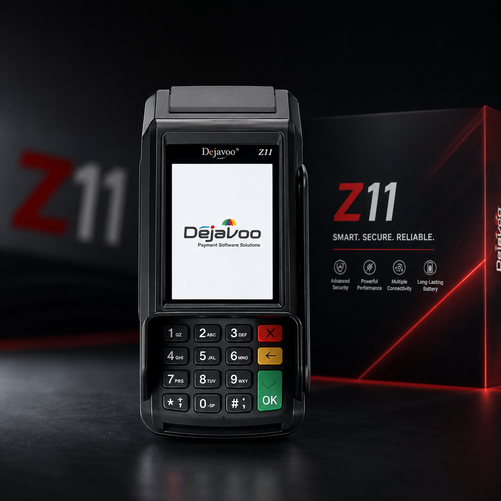 Dejavoo Z11 Tri-Comm Countertop Payment Terminal